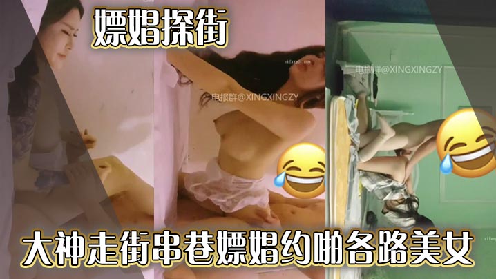 嫖娼探街 大神走街串巷嫖娼约啪各路美女